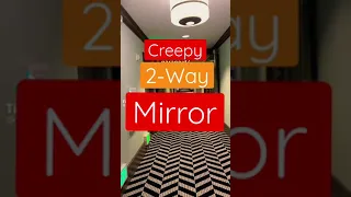 Creepy 2 Way Mirror In A Strange Hotel In Portland