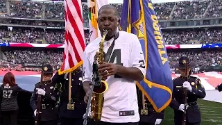 Mike Phillips Performs National Anthem