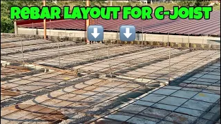 HOUSE BUILDING IN THE PHILIPPINES - EPISODE 56: REBAR LAYOUT FOR C-JOIST SLAB
