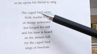 Maya Angelou's 'I Know Why the Caged Bird Sings' in Hindi by Sulekha Jadaun