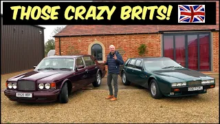 The Two Craziest Luxury Cars in World Are British!   Aston Martin Lagonda, Bentley Turbo RT