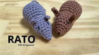 Rato | PAP Amigurumi