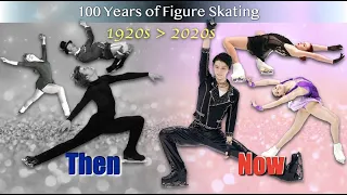 Stunning beautiful moves on ice: Ina Bauer, hydroblade, spiral | 100 Years of Figure Skating EP 3