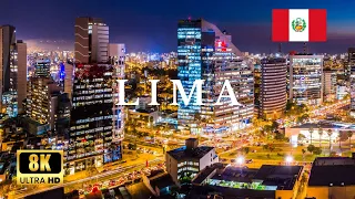 ▶️ LIMA, Peru 🇵🇪 | by Drone Footage | 8K ULTRA HD