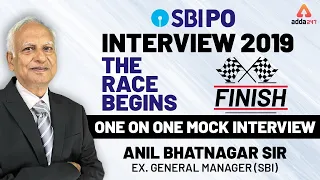 SBI PO INTERVIEW 2019 | One On One Mock Interview With Anil Bhatnagar Sir | The Final Hurdle