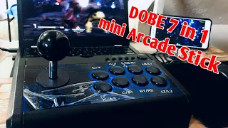 DOBE 7 in 1 mini arcade stick (TP4-1886) complete review!