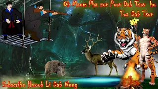 dab neeg ob kwv tij maum pha zov poov muaj dab tso los hu thiab tua dab tsov txaus ntshai(2/27/2022)