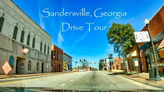 Sandersville, Georgia - Drive Tour | 4K USA