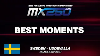 EMX250 Race 1 Best Moments - Round of Sweden 2019 #motocross