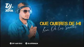 QUE QUIERES DE MI - KIM DE LOS SANTOS - VIDEO LETRA DJ JOTA