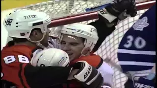 Eric Lindros' Last Hat Trick as a Flyer