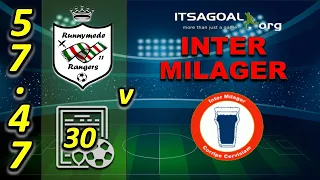 S57 E47 Inter the Fire with Inter Milager on ITSAGOAL - The Old School Football Match Game!