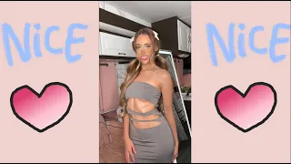 Tiktok Transparent Dress Challenge 🍑🔥2024 #43