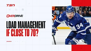 Will Leafs load manage Matthews if he’s close to 70? | OverDrive Part 1 | April 2, 2024
