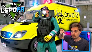 You can't escape from the LSPD COVID-19 Unit! (LSPDFR GTA 5 Police Mod) #GTA5LSPDFR