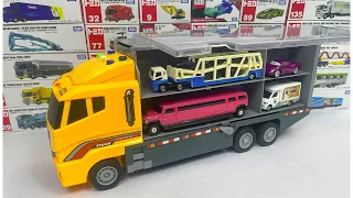 12 Type Tomica Cars ☆ Tomica opening and put in Okatazuke convoy(yellow color of the sun)