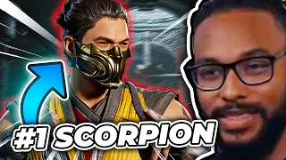 The #1 SCORPION Player Challenged Me! - Mortal Kombat 1