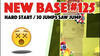 King of Thieves - New Base 125 - Hard Start Trap & 30+ jumps saw jump