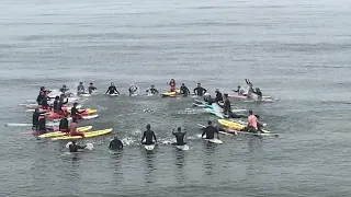 Memorial Day Paddle Out Ceremony held in Port Hueneme