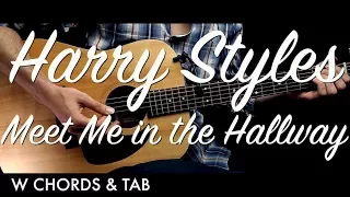 Harry Styles - Meet Me in the Hallway Guitar Tutorial Lesson w Chords & TAB / Guitar Cover
