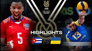 🇨🇺 CUB vs. 🇺🇦 UKR - Highlights | Men's OQT 2023