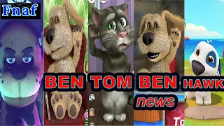 FNAF 🆚️ BEN 🆚️ TOM 🆚️BEN NEWS 🆚️ HANK .  🎶 Who Is Best ?FNAF song Wellerman!