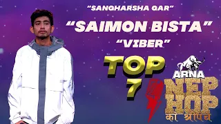 Sangharsha Gar - SAIMON BISTA "VIBER" || ARNA Nephop Ko Shreepech || Full Performance || TOP 7