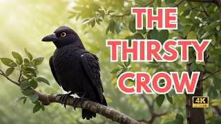 The Crow and the Pitcher || Crow's Journey || learn english through story