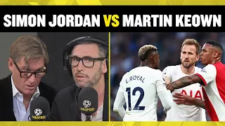 Things get heated when Simon Jordan & Martin Keown go head to head over Martins Daily Mail article