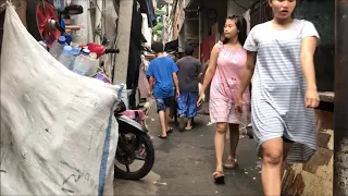 Gang / jalan kecil (narrow street) - Tambora - Jakarta Barat - Indonesia