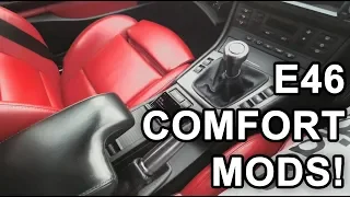 #BMW #E46 #M3 - Some Creature Comfort DIY mods