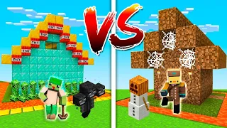 NOOB vs PRO BASES SECRETAS COM AS MELHORES ARMADILHAS DO MINECRAFT?!