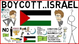 Should Muslims BOYCOTT Israel ? - Imran Hosein Said No - Animated