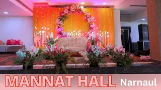 Mannat Hall Saraswati Garden// Narnaul// Wedding event