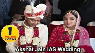IAS Akshat Jain weds Nikita Bafna 💘Royal Marriage 🎊Wedding Shadi Function Video   UPSC Topper l IAS