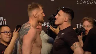 UFC Лондон: Волков vs Аспинэлл - Битвы взглядов