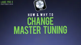 How To Change Master Tuning In Logic Pro X (432hz etc)