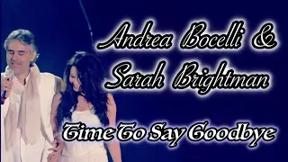 Andrea Bocelli & Sarah Brightman - Time To Say Goodbye (TRADUÇÃO) 1995