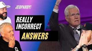 10 Really Incorrect Jeopardy! Answers REACTION!! | OFFICE BLOKES REACT!!
