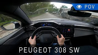 Peugeot 308 SW GT Hybrid 225 KM (2022) - POV Drive | Project Automotive