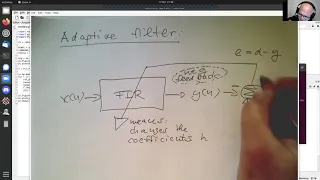 Adaptive FIR LMS filters: Introduction