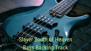 Slayer South of Heaven ( G#m ) Bass Backing Track With Vocals