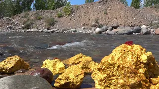 Found! Huge Nuggets of Gold and Gemstones Similar to Rubies