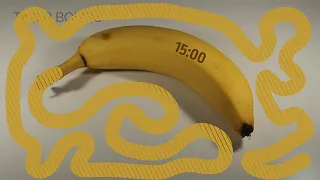 15 Minute Banana 🍌 Countdown Timer with Stop Motion Animation End