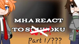 ✨️Mha react to Soukoku as new students!// pt. 1/???// cringe...?// (Imagine this is a cool title)✨️