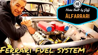 Ferrari fuel system - Ferrari engined Alfa 105 Alfarrari build part 92