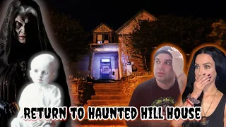 OVERNIGHT inside the Malevolent Haunted Hill House in Texas | Part 2