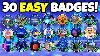 30 EASIEST BADGES TO CLAIM in THE HUNT ROBLOX