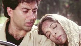 सनी देओल ने बचाई नीना गुप्ता की जान | Sunny Deol Best Scene | Veertaa Movie Scene