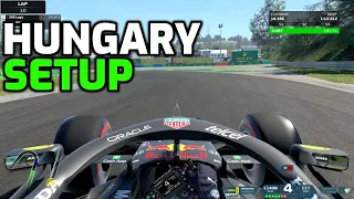 F1 2021 HUNGARY HOTLAP + SETUP (1:12.750)